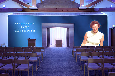 Classic Royal Blue Projection Image