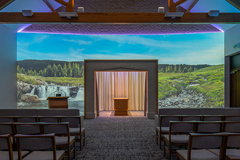 Waterfall Projection Image